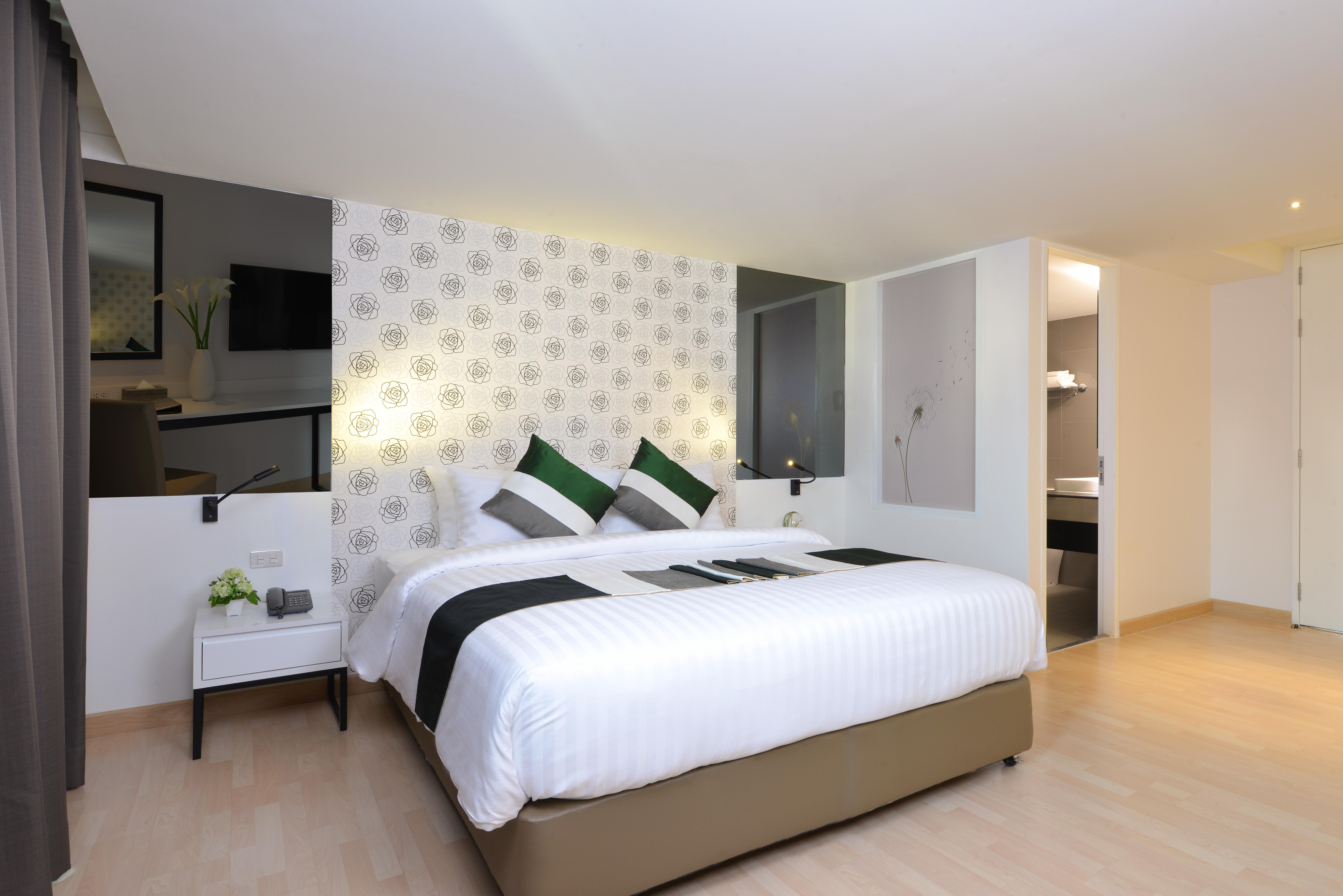 Le D'Tel Bangkok Hotell Eksteriør bilde Deluxe Room