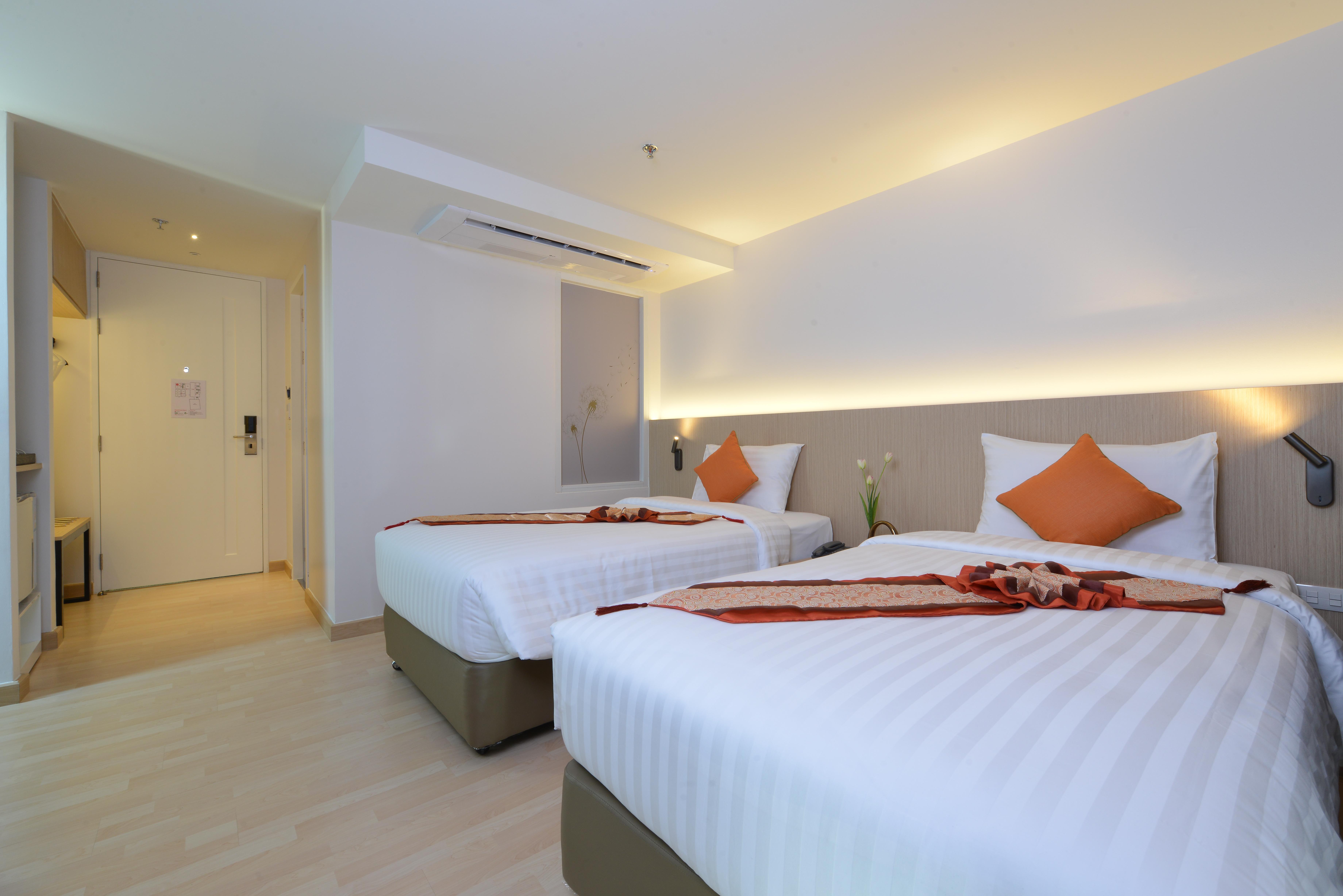 Le D'Tel Bangkok Hotell Eksteriør bilde Deluxe Room