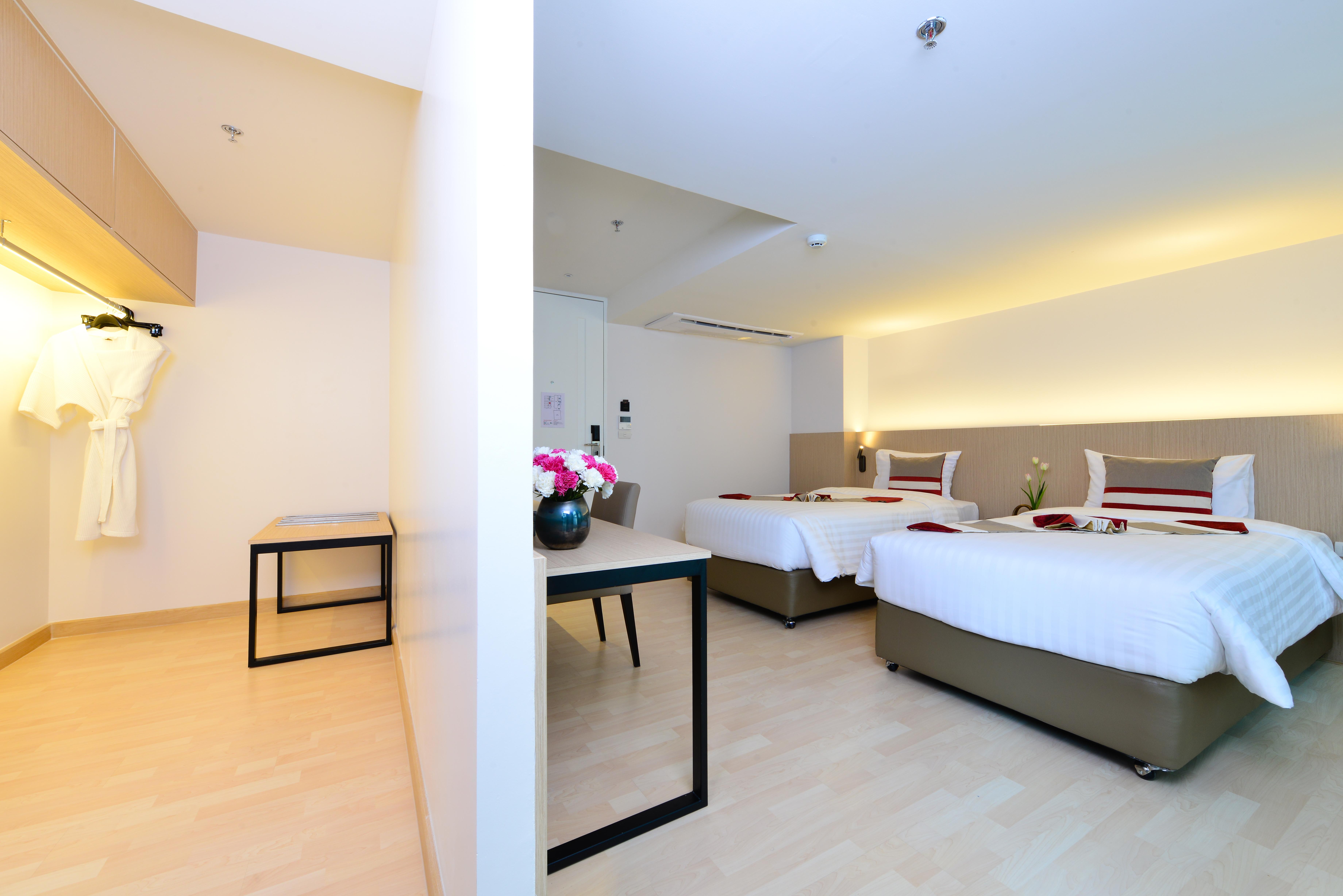 Le D'Tel Bangkok Hotell Eksteriør bilde Deluxe Room