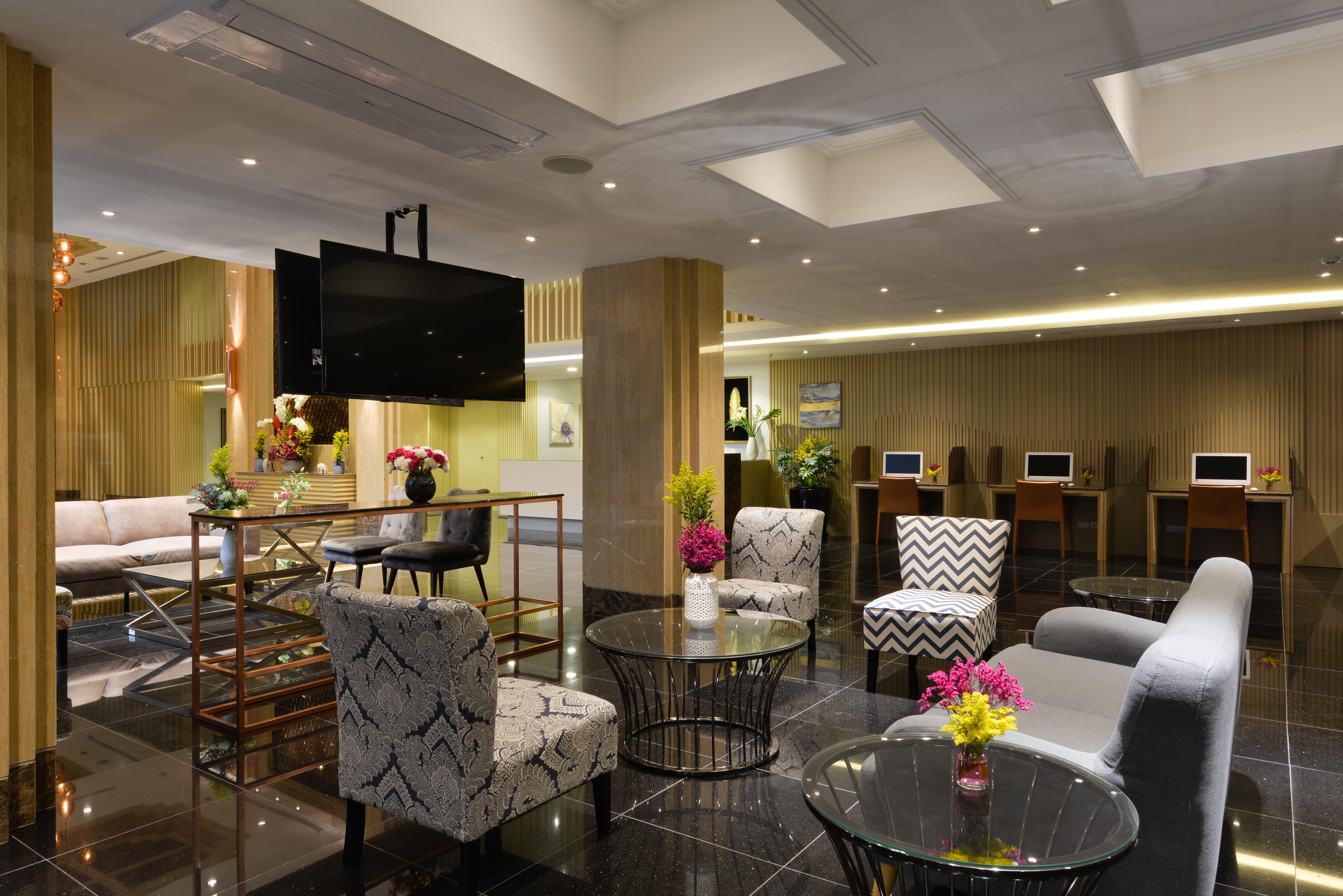 Le D'Tel Bangkok Hotell Eksteriør bilde Business Center