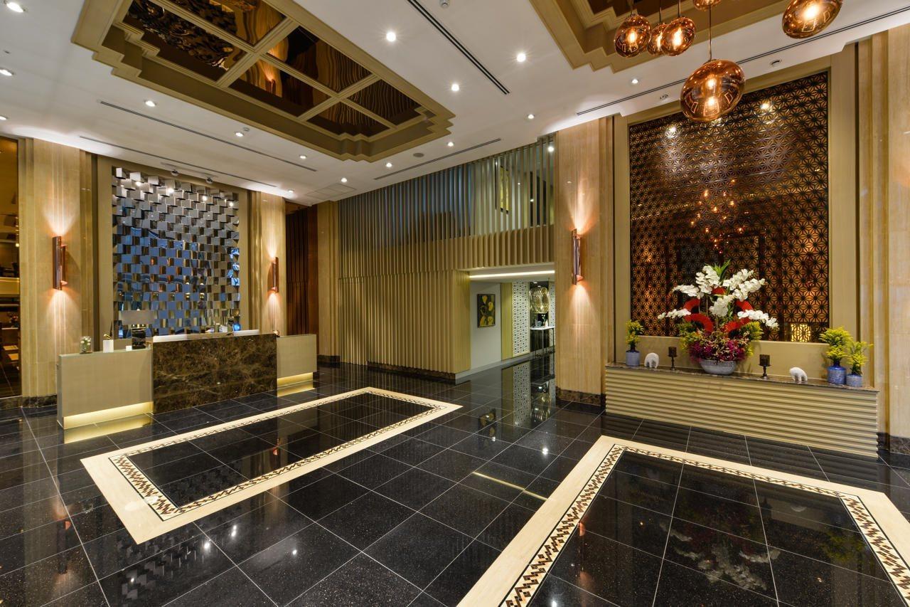 Le D'Tel Bangkok Hotell Eksteriør bilde The lobby of the hotel