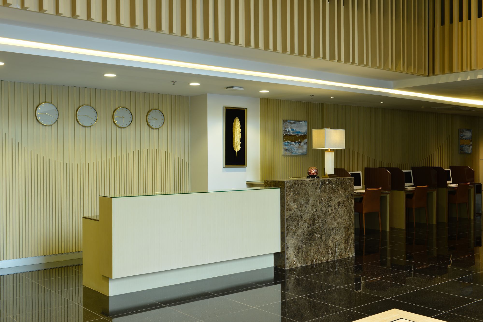 Le D'Tel Bangkok Hotell Eksteriør bilde The lobby of the hotel